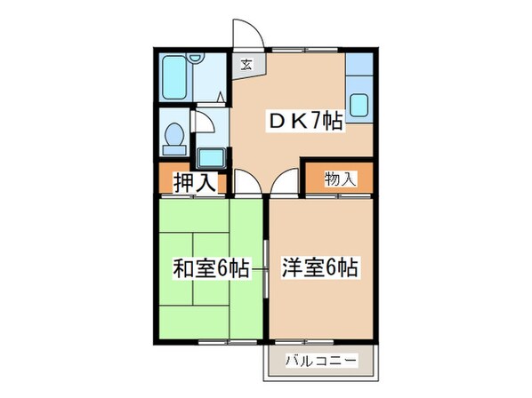 ユーフォリア海老名 Iの物件間取画像